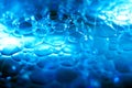 Detergent bubbles, bubble closeup background image Royalty Free Stock Photo