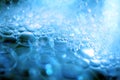 Detergent bubbles, bubble closeup background image Royalty Free Stock Photo