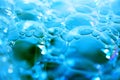 Detergent bubbles, bubble closeup background image Royalty Free Stock Photo