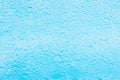 Detergent foam, shampoo on blue background Royalty Free Stock Photo