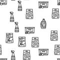 Detergent Organic Laundry Soap Vector Seamless Pattern Royalty Free Stock Photo