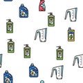 Detergent Organic Laundry Soap Vector Seamless Pattern Royalty Free Stock Photo
