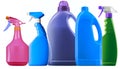 Detergent spray bottle Royalty Free Stock Photo