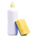 Detergent for utensils and sponge for washing dishes