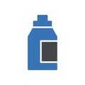 Detergent vector glyph colour icon Royalty Free Stock Photo