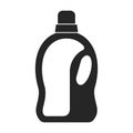 Detergent vector icon.Black vector icon isolated on white background detergent.