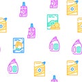 Detergent Washing Vector Seamless Pattern Royalty Free Stock Photo