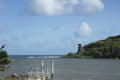 Deteriorated boat ramp in Guam