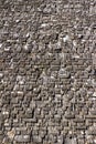 Deteriorating barn roof wood shingles Royalty Free Stock Photo