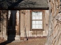 Deteriorating homestead in a Northern Nevada town Royalty Free Stock Photo