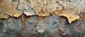 Deteriorating Wall Paint Close Up Royalty Free Stock Photo