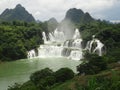 Detian waterfall China Royalty Free Stock Photo