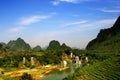 Detian Waterfall ,Guangxi, China Royalty Free Stock Photo