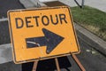 Detour Sign