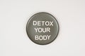 Detox, cleansing of the body and organs like the liver, health issues, lifestyle concepts