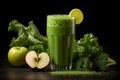 Detox Juices and Nutrient-Rich Veggies