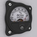 Detox level indicator