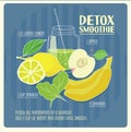 Detox smoothie.