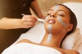 Detox your skin. a young woman enjoying a skincare treatment at the spa.