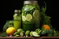 Detox Your Way to Wellness with Green Juice, Vegetables, and Nutrient-Packed Smoothies, cucumber.