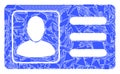 Detritus Mosaic User Account Card Icon