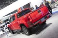 DETROIT - JANUARY 26 :The new 2015 Chevrolet Colorado truck at T