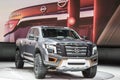 DETROIT - JANUARY 17 :The 2017 Nissan Titan Pickup truck at The