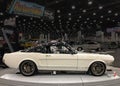 A 1965 Ford Mustang restoration, at Detroit Autorama