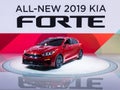 2019 Kia Forte, NAIAS Royalty Free Stock Photo