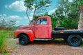 Old Truck with Flat Bed Royalty Free Stock Photo