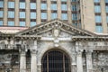 DETROIT, MICHIGAN, UNITED STATES - MAY 5th 2018: A view of the old Michigan Central Station building in Detroit which Royalty Free Stock Photo