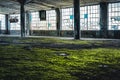 Detroit, Michigan, United States - October 18 2018: View of the abandoned Fisher Body Plant in Detroit. The Fisher Body Royalty Free Stock Photo