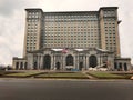 Detroit, Michigan USA, April 8, 2018, Michigan Central Station, MCS, Detroit Train Depot Royalty Free Stock Photo