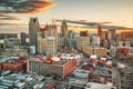 Detroit, Michigan, USA Downtown Skyline Royalty Free Stock Photo