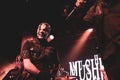 Detroit, Michigan -USA- March 25, 2023: Mushroomhead performs as special guest for Static Xl at the Fillmore DetroitRoyal Oak Royalty Free Stock Photo