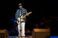 Detroit, Michigan -USA- May 19, 2022:  Buddy Guy performing live at the Music Center for Performing Arts with guest Tom Hambridge Royalty Free Stock Photo