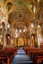 Interior of Saint Mary Roman Catholic Church in Greektown Historic District, Detroit, United States