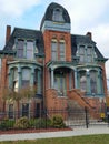 Detroit: Old Brick Victorian Home Royalty Free Stock Photo
