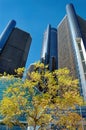 Detroit Renaissance Center Royalty Free Stock Photo