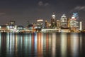 Detroit Skyline Royalty Free Stock Photo