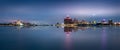 DETROIT SKYLINE by night and lights