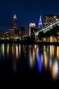 Detroit-Superior Bridge - Cleveland, Ohio Royalty Free Stock Photo