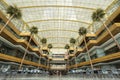 Interior view of GM Renaissance Center in Detroit, Michigan Royalty Free Stock Photo