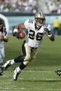 Deuce McAllister of the New Orleans Saints Royalty Free Stock Photo