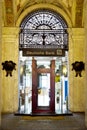 Deutsche Bank branch in Genoa, Italy Royalty Free Stock Photo