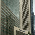 Deutsche Bank building in Singapore Royalty Free Stock Photo