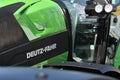 Deutz-Fahr tractors and logo Royalty Free Stock Photo
