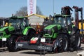 Deutz-Fahr tractors vehicle Royalty Free Stock Photo