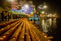 Dev diwali celebration at varanasi india