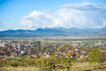 Deva city landscape Royalty Free Stock Photo